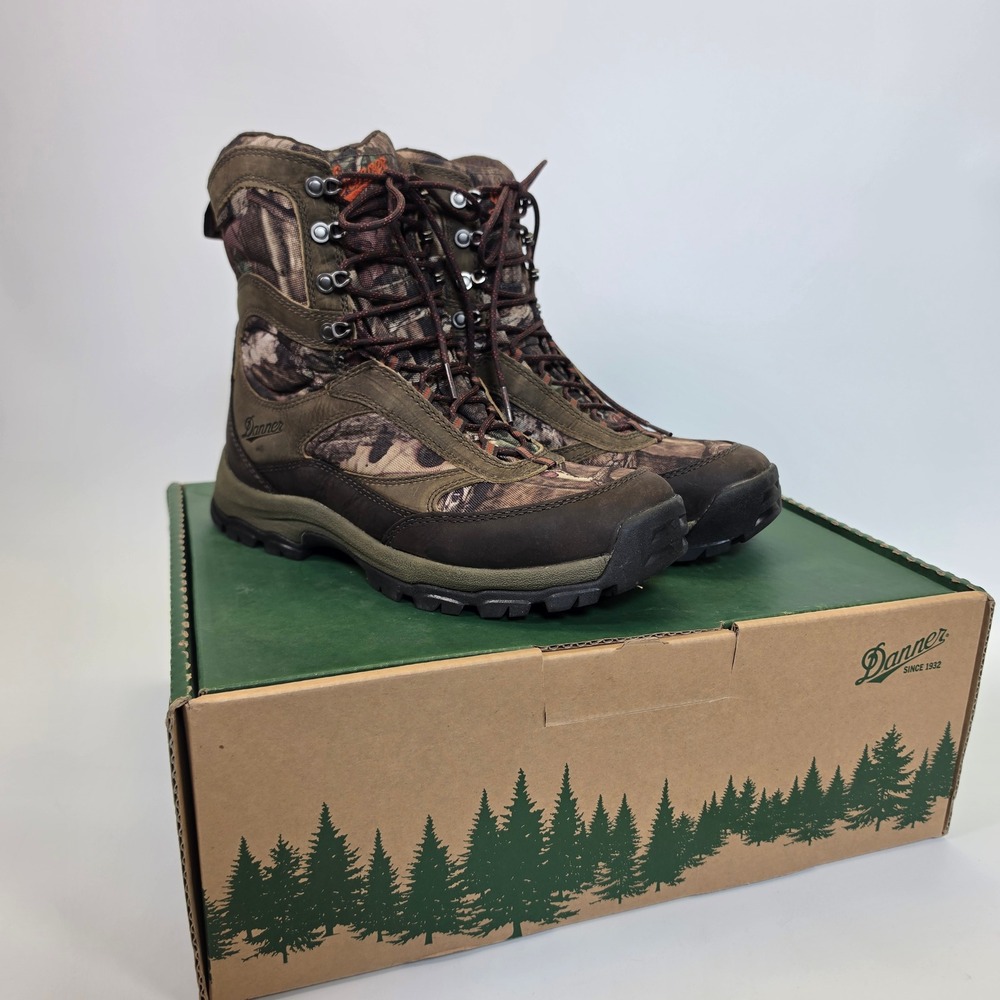 Danner High Ground Hunting Boots Women's 9 Gore-Tex Mossy Oak Camo Waterproof
